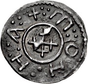 Penny - Beornwulf Group II, British Isles and Frisia, 823-825 reverse image
