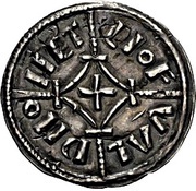 Penny - Ceolwulf II Cross and lozenge type, British Isles and Frisia, 874-880 reverse image