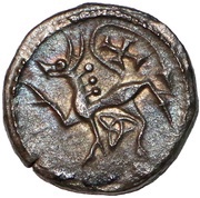 Sceat - Eadberht Class D, British Isles and Frisia, 737-758 reverse image