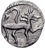 Sceat - Aelfwald I, British Isles and Frisia, 779-788 reverse image