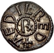 Sceat - Æthelred I 2nd reign; Variety viii obverse image