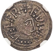 ½ Penny - Alfred the Great London monogram type obverse image