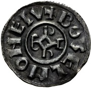 Penny - Ecgberht Group III; Canterbury mint, British Isles and Frisia, 802-839 reverse image