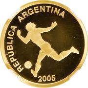 10 Pesos FIFA World Cup Germany 2006 obverse image