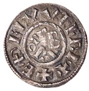 Penny - Æthelwulf Canterbury mint; Phase III obverse image