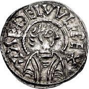 Penny - Æthelwulf Canterbury mint; Phase IV obverse image