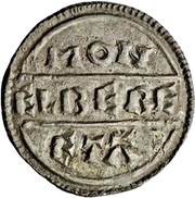 Penny - Æthelred I Lunettes type, British Isles and Frisia, 865-871 reverse image