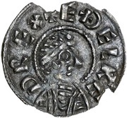 Penny - Æthelred I 4-line type obverse image