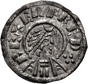 Penny - Alfred the Great Lunettes type obverse image