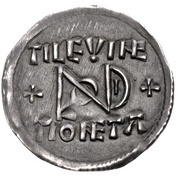 Penny - Alfred the Great London monogram type, British Isles and Frisia, 880-899 reverse image