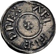 Penny - Alfred the Great 3rd coinage obverse image