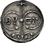 Penny - Edward the Elder Floral type, British Isles and Frisia, 910-915 reverse image