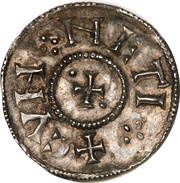 Penny - Cnut CVNNETTI type, British Isles and Frisia, 900-905 reverse image