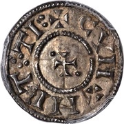 Penny - Cnut CVNNETTI type, British Isles and Frisia, 900-905 reverse image