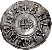 Penny - Olaf Kvaran 1st reign obverse image