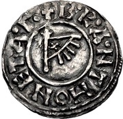 Penny - Regnald Guthfrithsson Triquetra type, British Isles and Frisia, 943-944 reverse image