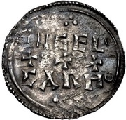 Penny - Eric Blood-Axe 1st reign, British Isles and Frisia, 947-948 reverse image
