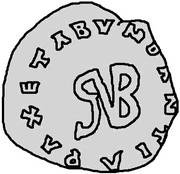 1 Siliqua - Gundobad Lugdunum/Lyon obverse image