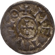 Obol - Pepin II Melle mint reverse image