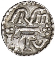 Denier - Louis I Clermont-Ferrand mint, Carolingian Empire, 781-814 reverse image
