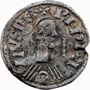 Denier - Pepin I bust and temple obverse image