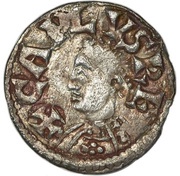 Denier - Charles II Bourges mint; bust obverse image