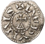 Obol - Conrad I Lyon mint reverse image