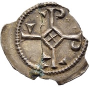 Denier - Conrad I reverse image