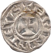 Denier with S - Henry III Lyon mint obverse image