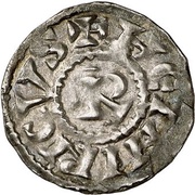 Denier - Henry III Lyon mint obverse image