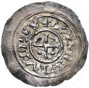 Denier - Charles III as king obverse image