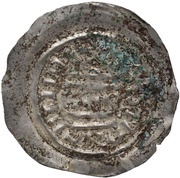 Denier - Berengar I first coinage, as king, Carolingian Empire, 888-889 reverse image