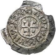 Denier - Arnulf Milan mint obverse image