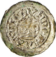 Denier - Arnulf Pavia mint, Carolingian Empire, 896-899 reverse image
