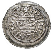 Denier - Arnulf and Berengar I Pavia mint, Carolingian Empire, 898-899 reverse image