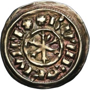 Denier - Berengar I third coinage, as king; Milan mint obverse image