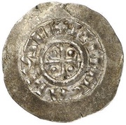 Denier - Berengar I third coinage, as king obverse image