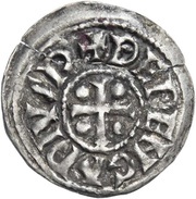 Denier - Berengar I third coinage, as king; Pavia obverse image