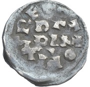 Denier - Otto I as king and emperor; Pavia mint, Carolingian Empire, 962-973 reverse image