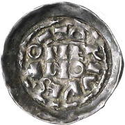 Denier - Otto I and Otto II Milan mint, Carolingian Empire, 967-983 reverse image
