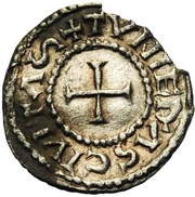 Obol - Charles II Liège mint, Carolingian Empire, 869-875 reverse image