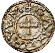 Denier - Charles II the Bald Ghent mint, Carolingian Empire, 864-875 reverse image