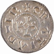 Denier - Charles II CAROVS REI R, Carolingian Empire, 869-875 reverse image