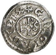 Denier - Charles II the Bald Aachen mint obverse image
