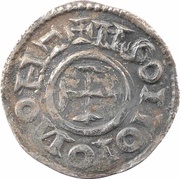 Denier - Charles II Huy mint, Carolingian Empire, 869-875 reverse image