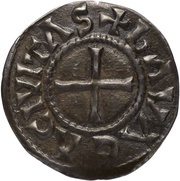 Denier - Charles II Bavay mint, Carolingian Empire, 869-875 reverse image