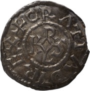Denier - Charles II Cambrai mint obverse image