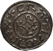 Denier - Charles II Condé-sur-l'Escaut mint obverse image