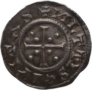 Denier - Louis II the German / Louis III the Young Metz mint, Carolingian Empire, 870-882 reverse image