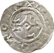 Denier - Charles III Metz mint obverse image